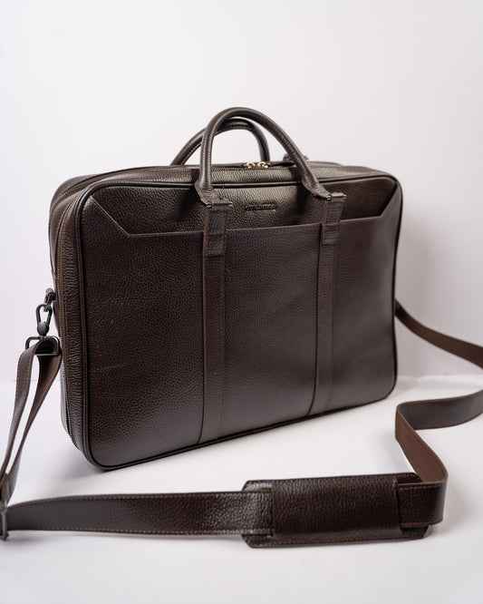 Quantum Dual Zipper Briefcase