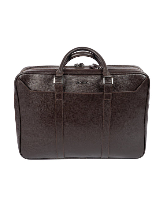 Quantum Dual Zipper Briefcase