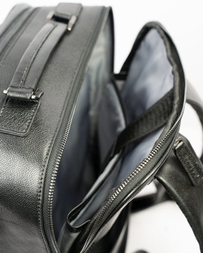 The Catalyst  Backpack - Gun Metal Wtih Nappa Leather