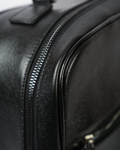 The Catalyst  Backpack - Gun Metal Wtih Nappa Leather
