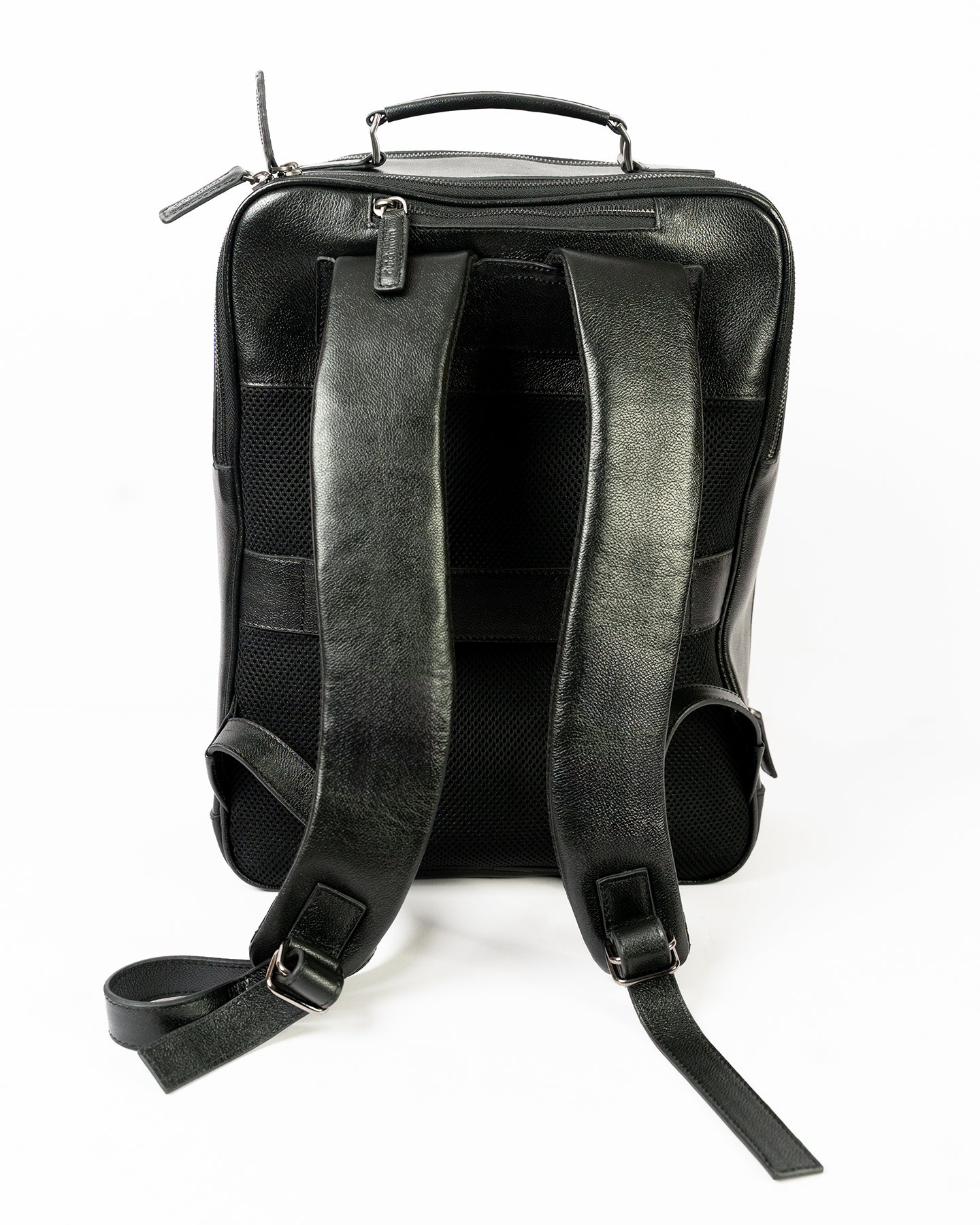 The Catalyst  Backpack - Gun Metal Wtih Nappa Leather
