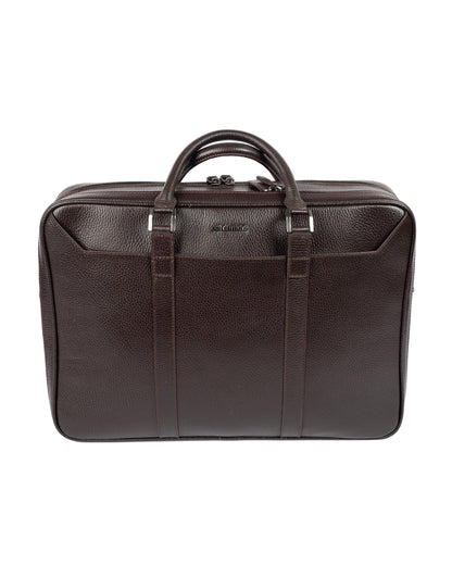 Quantum Dual Zipper Briefcase