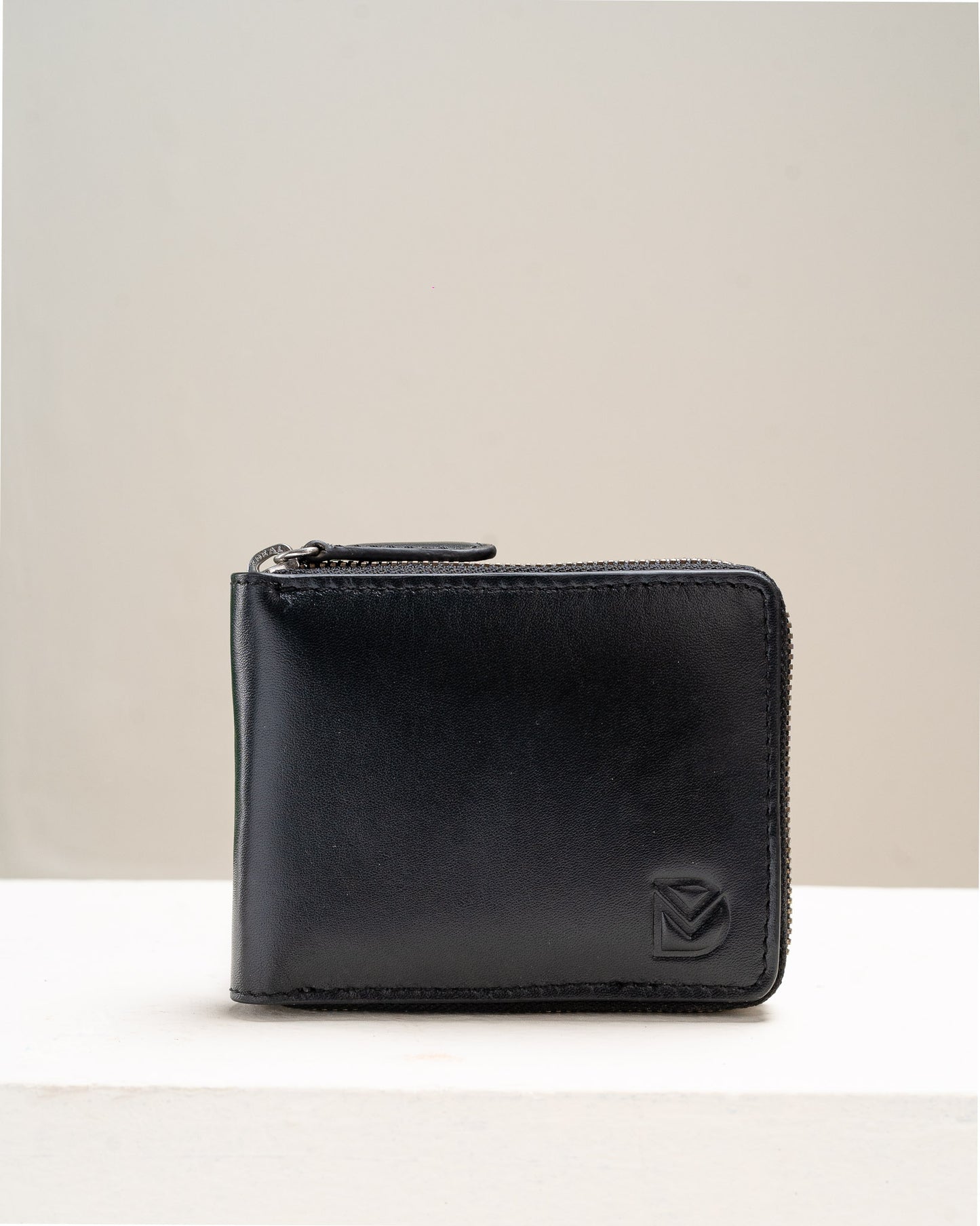 Raven : Zipper Secure Wallet (Black)