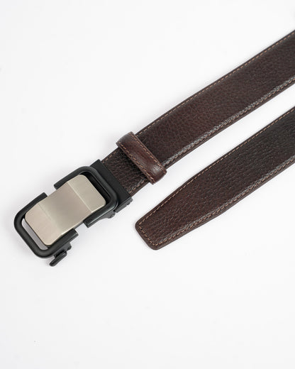 The Axis - Minimalistic Formal Belt ( Brown )