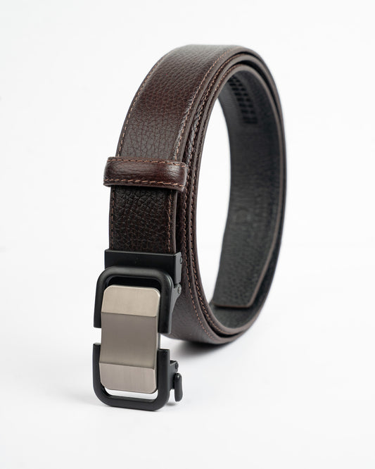 The Axis - Minimalistic Formal Belt ( Brown )
