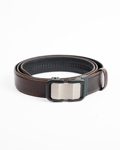 The Axis - Minimalistic Formal Belt ( Brown )